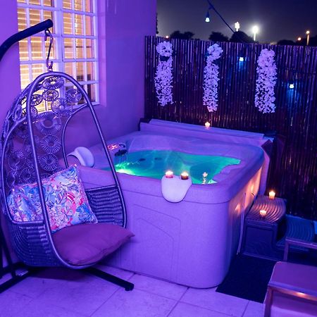 Private Jacuzzi Oasis With Mountain Views And Free Parking Daire Ponce Dış mekan fotoğraf